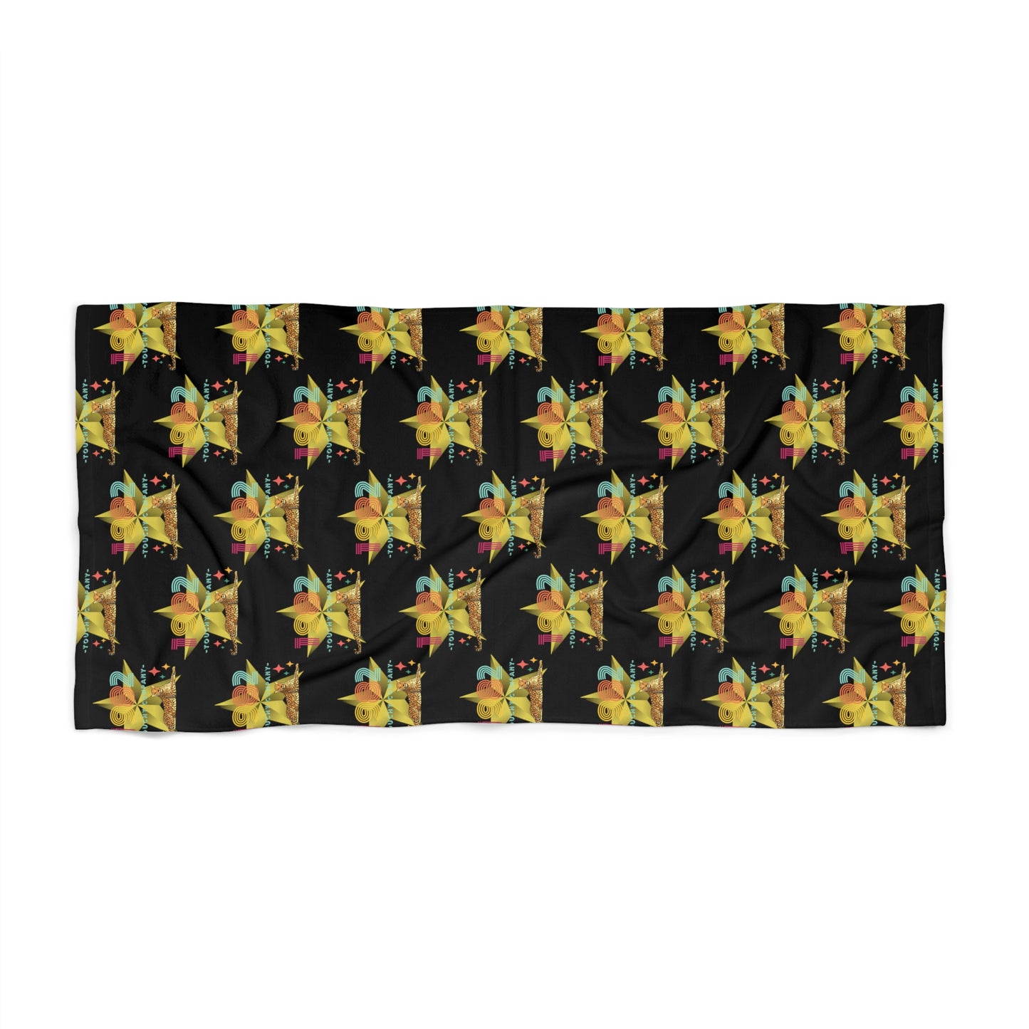 1982 Retro, Beach Towel