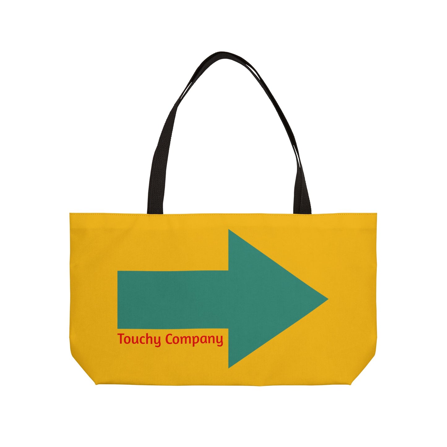 Bold Arrow Weekender Tote Bag/Red | Travel Style for Adventure Lovers