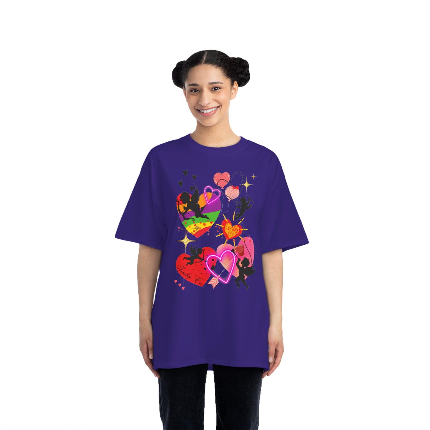 Cupid Hearts Oversized T-Shirt