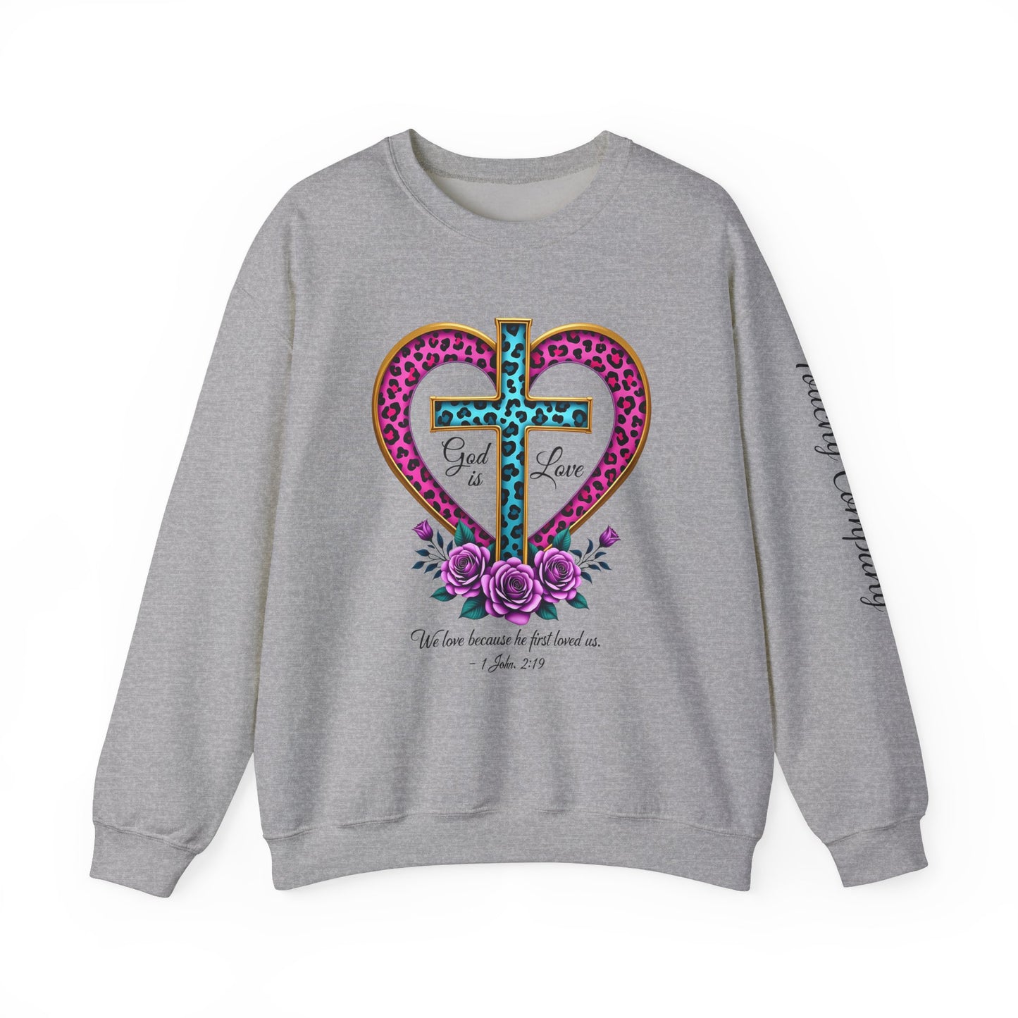 God's Love Unisex Heavy Blend™ Crewneck Sweatshirt