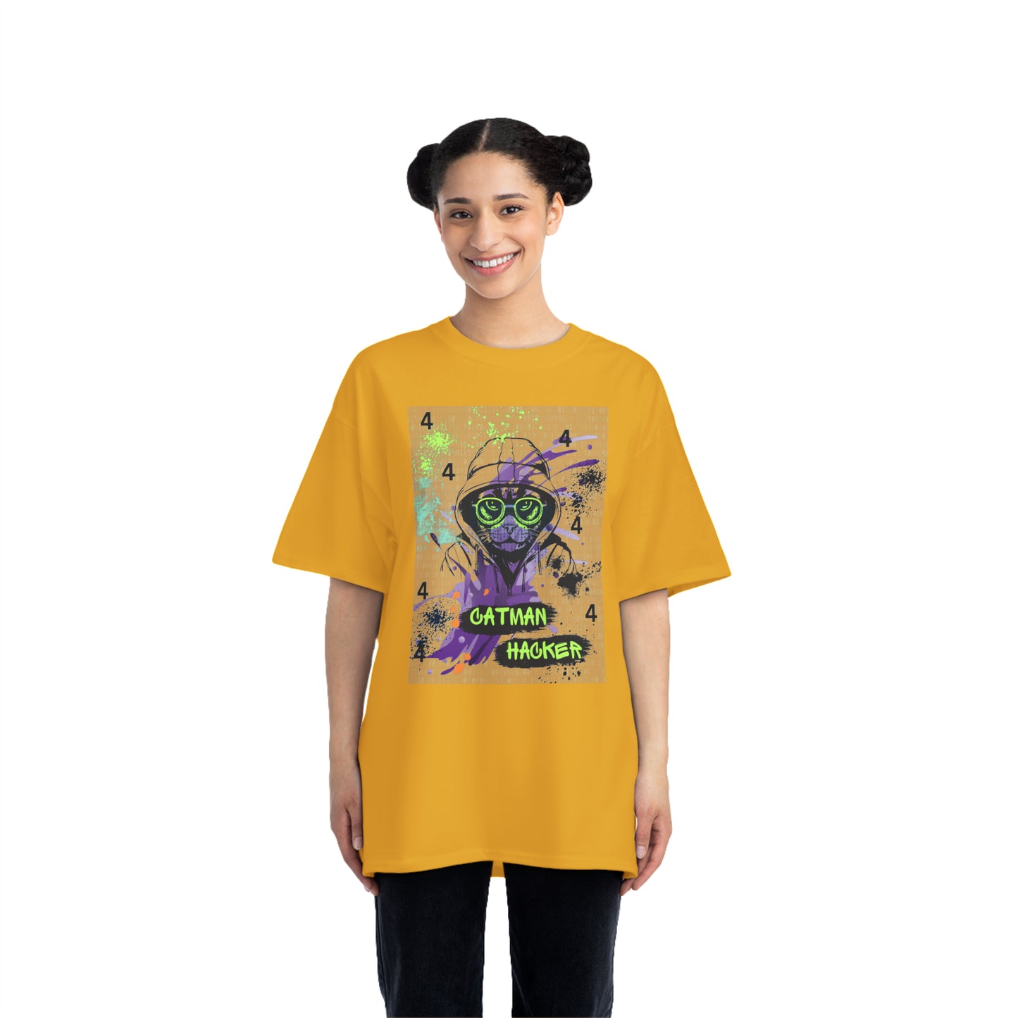 Catman Hacker, Oversize T-Shirt