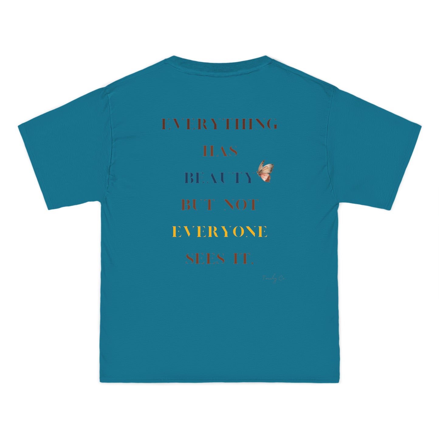 Brown Skin Heart, Oversized T-Shirt