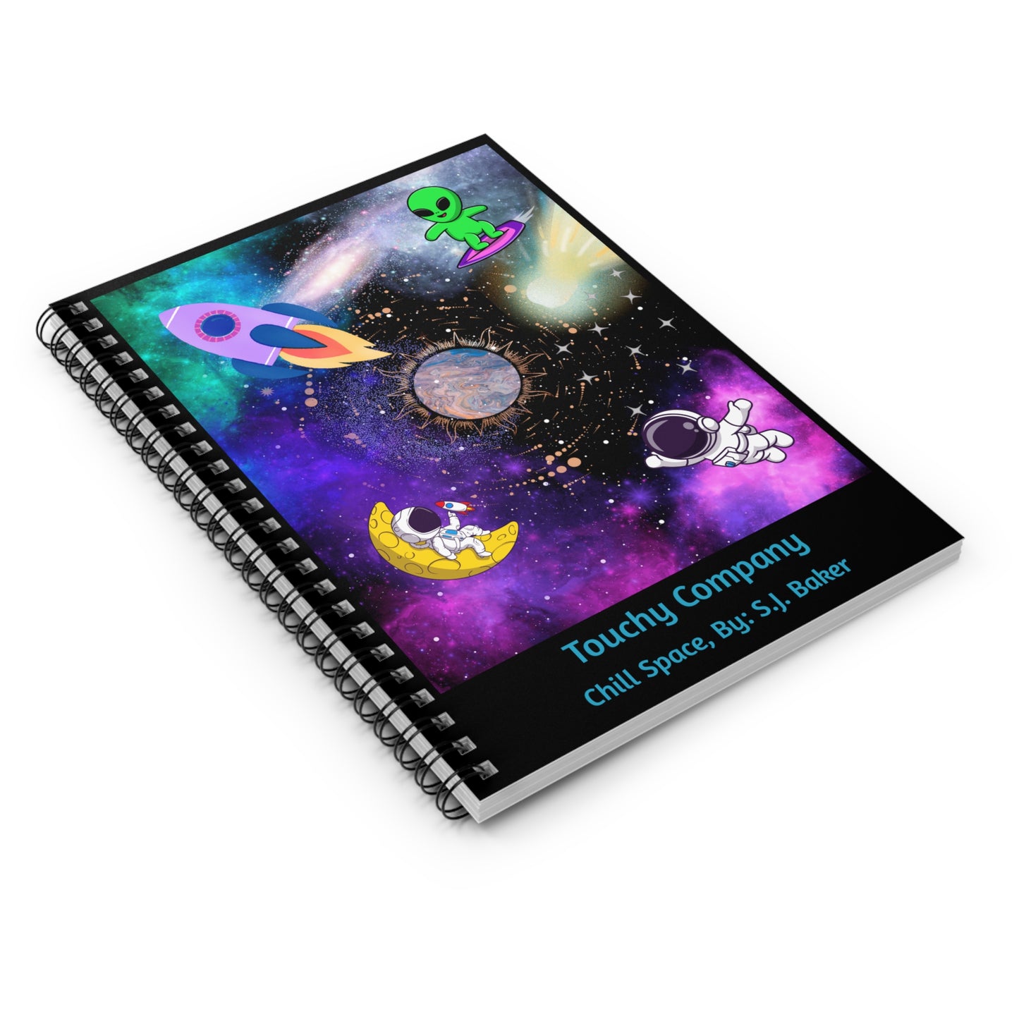 Chill Space, Spiral Notebook - Ruled Line