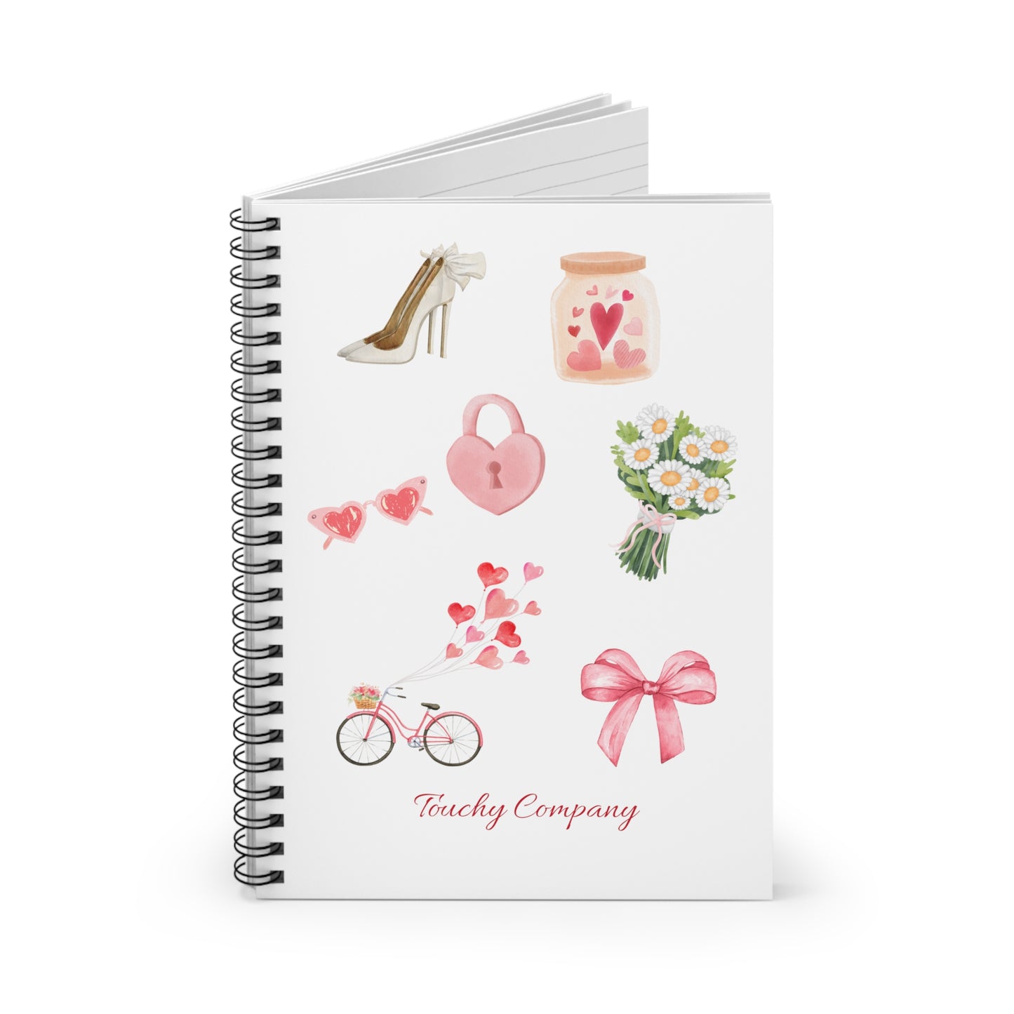 Love Notes, Spiral Notebook - Ruled Line