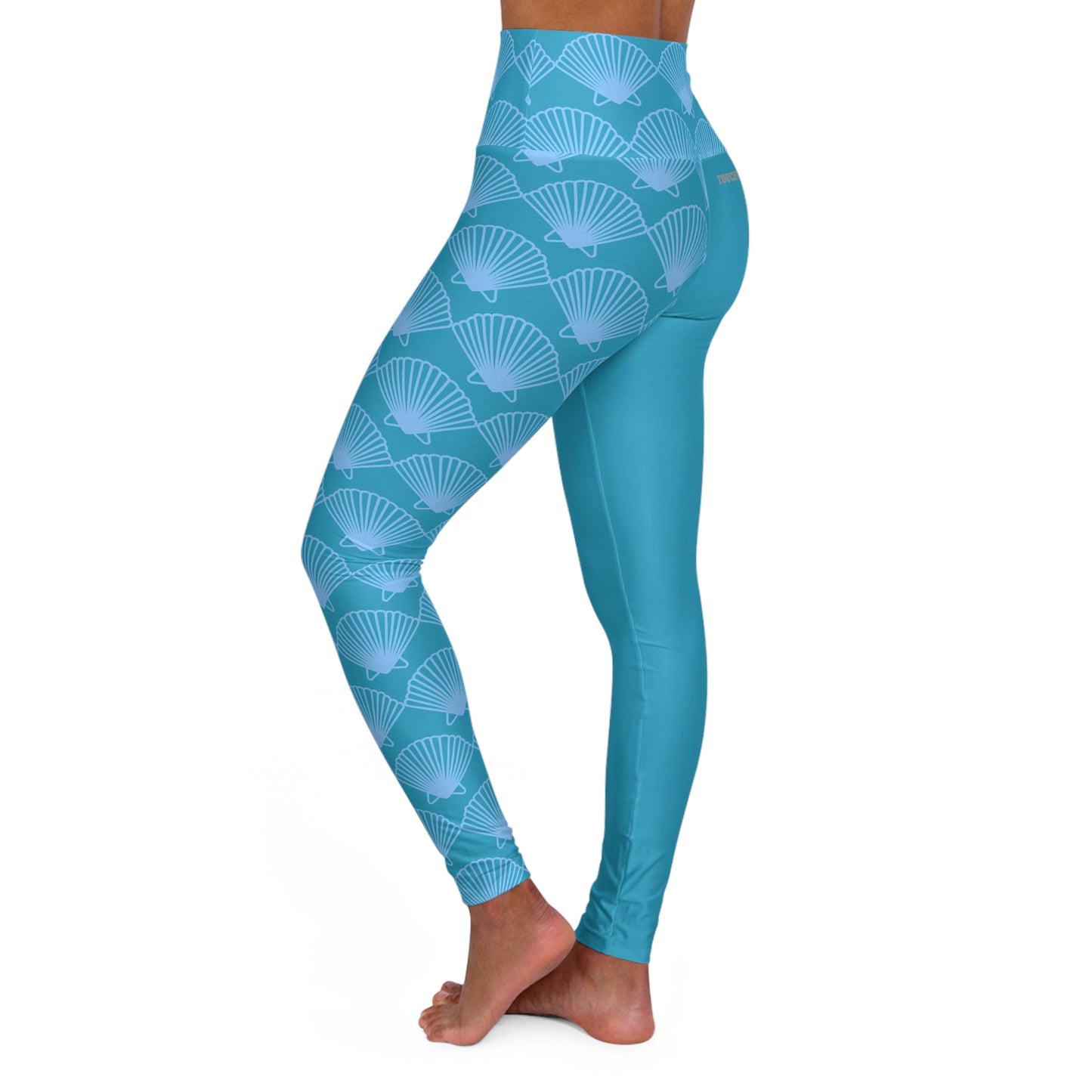 Shell Bae High Waisted Yoga Leggings