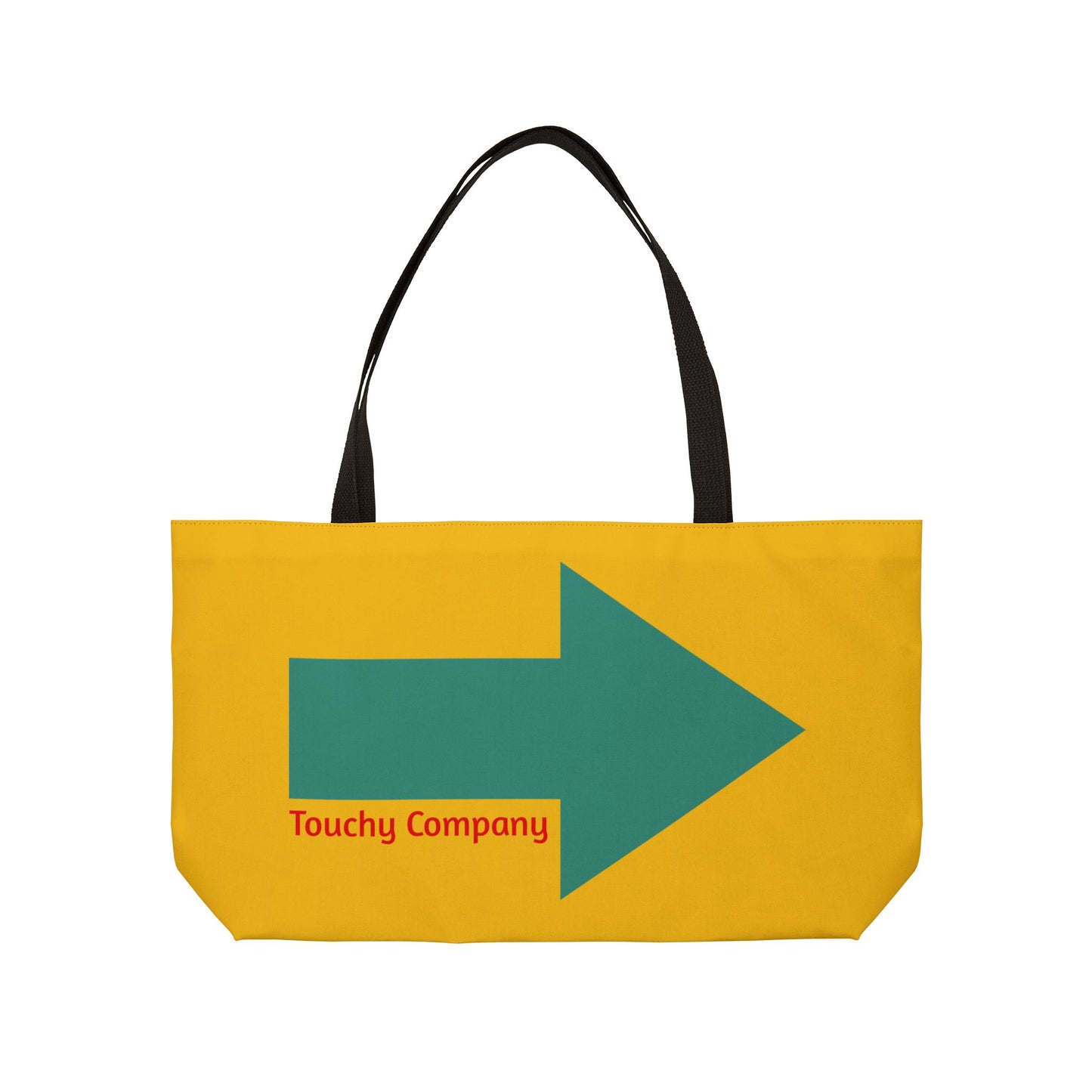 Bold Arrow Weekender Tote Bag/Red | Travel Style for Adventure Lovers