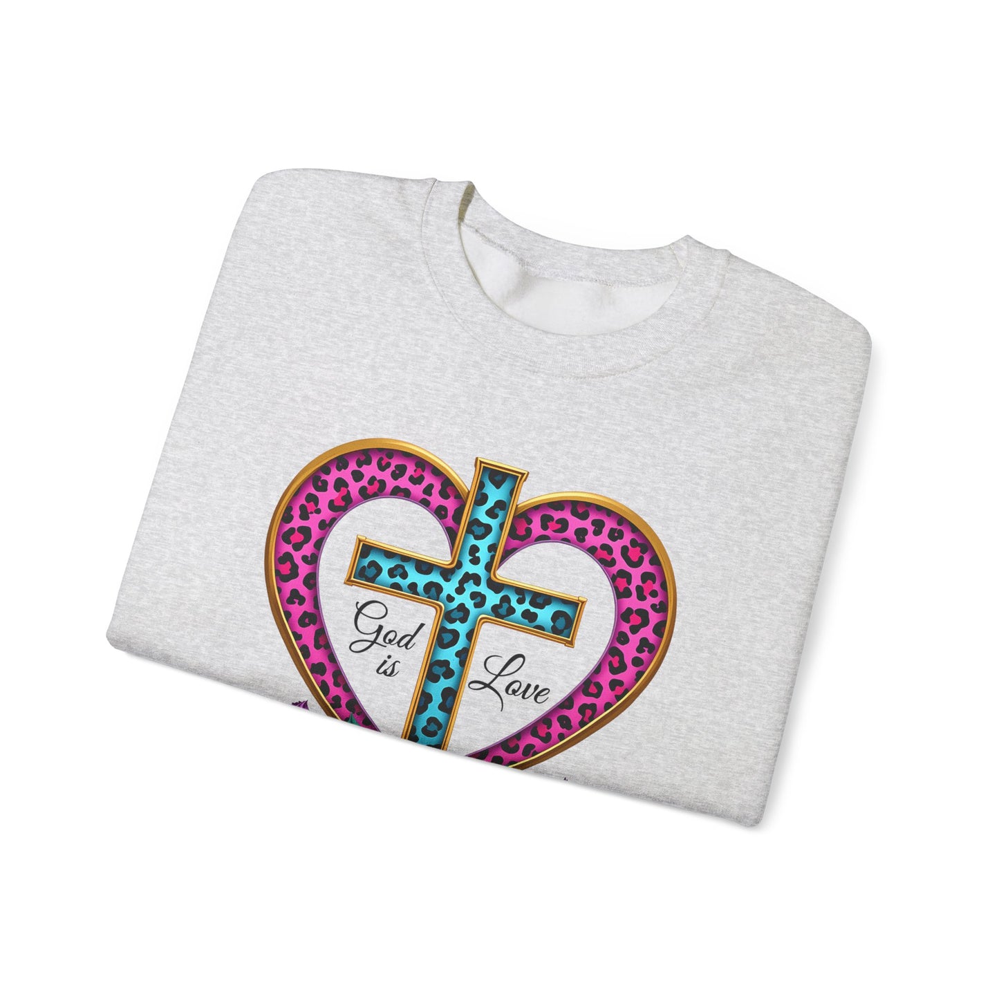 God's Love Unisex Heavy Blend™ Crewneck Sweatshirt