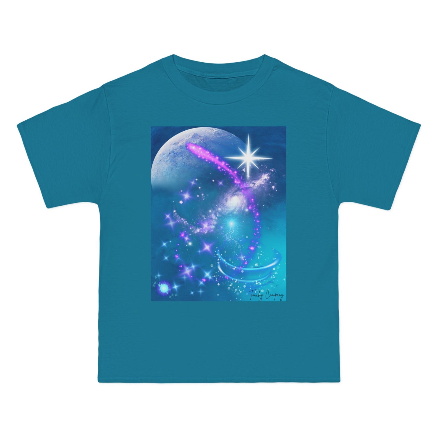 Cosmic Dream Short-Sleeve T-Shirt - Graphic Tee for Galaxy Lovers
