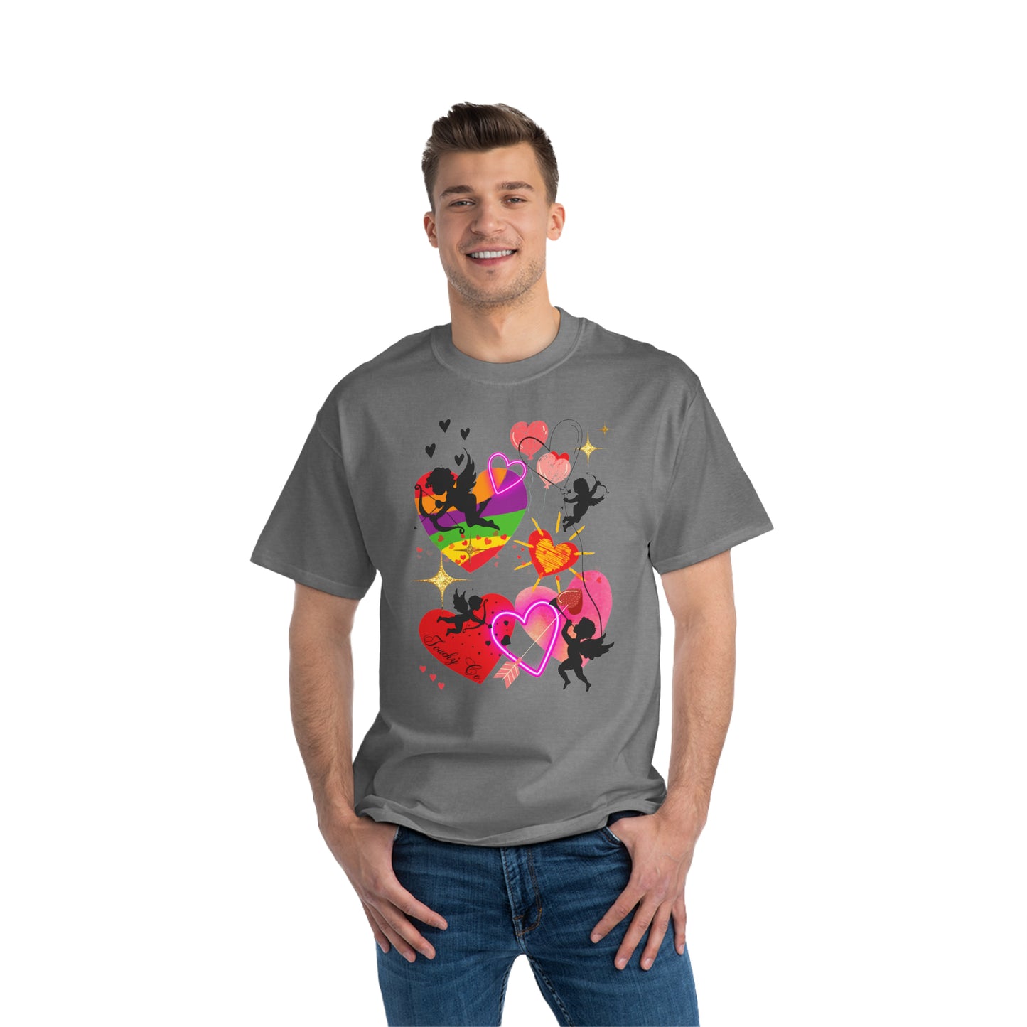Cupid Hearts Oversized T-Shirt