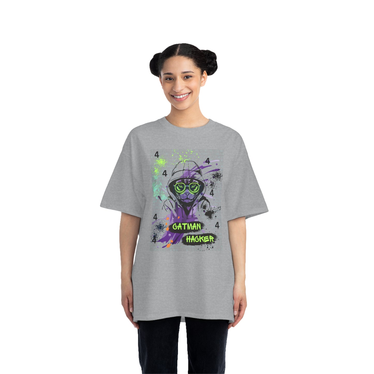 Catman Hacker, Oversize T-Shirt