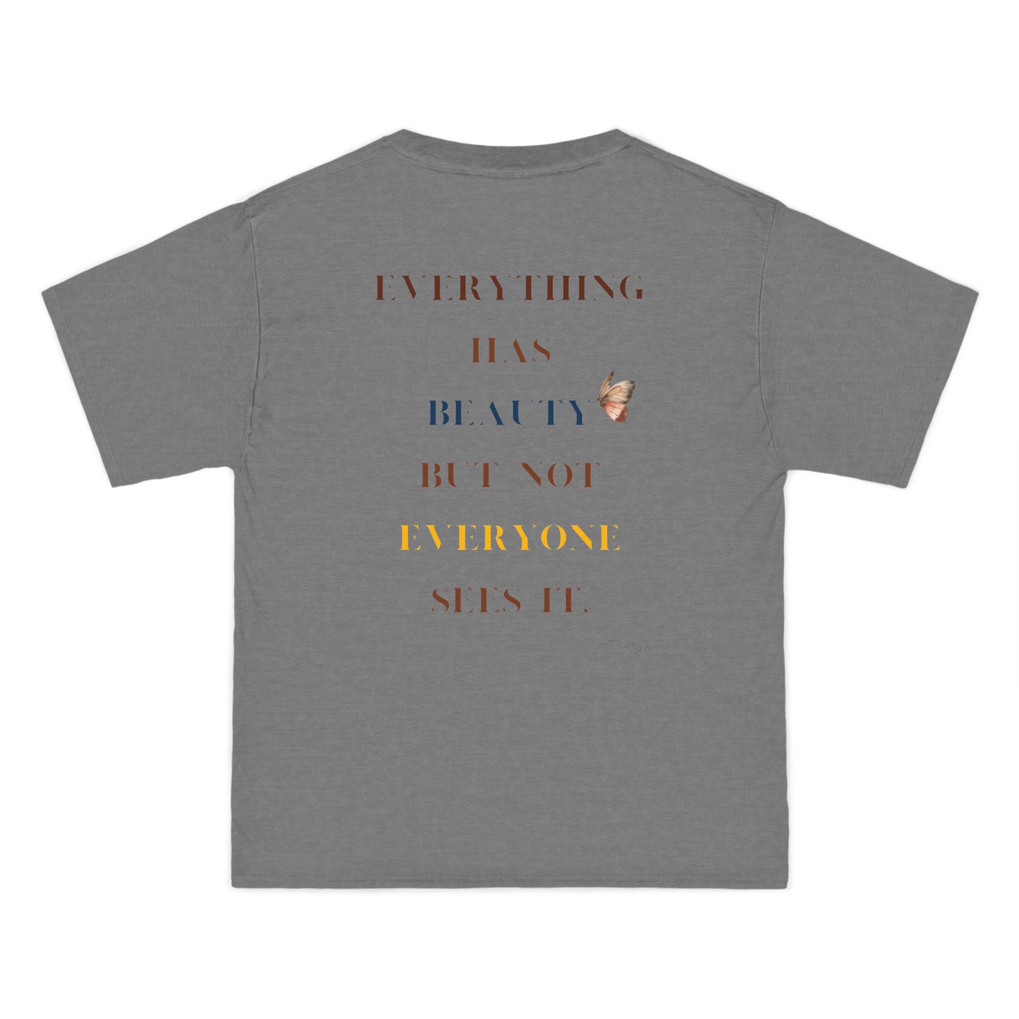 Brown Skin Heart, Oversized T-Shirt