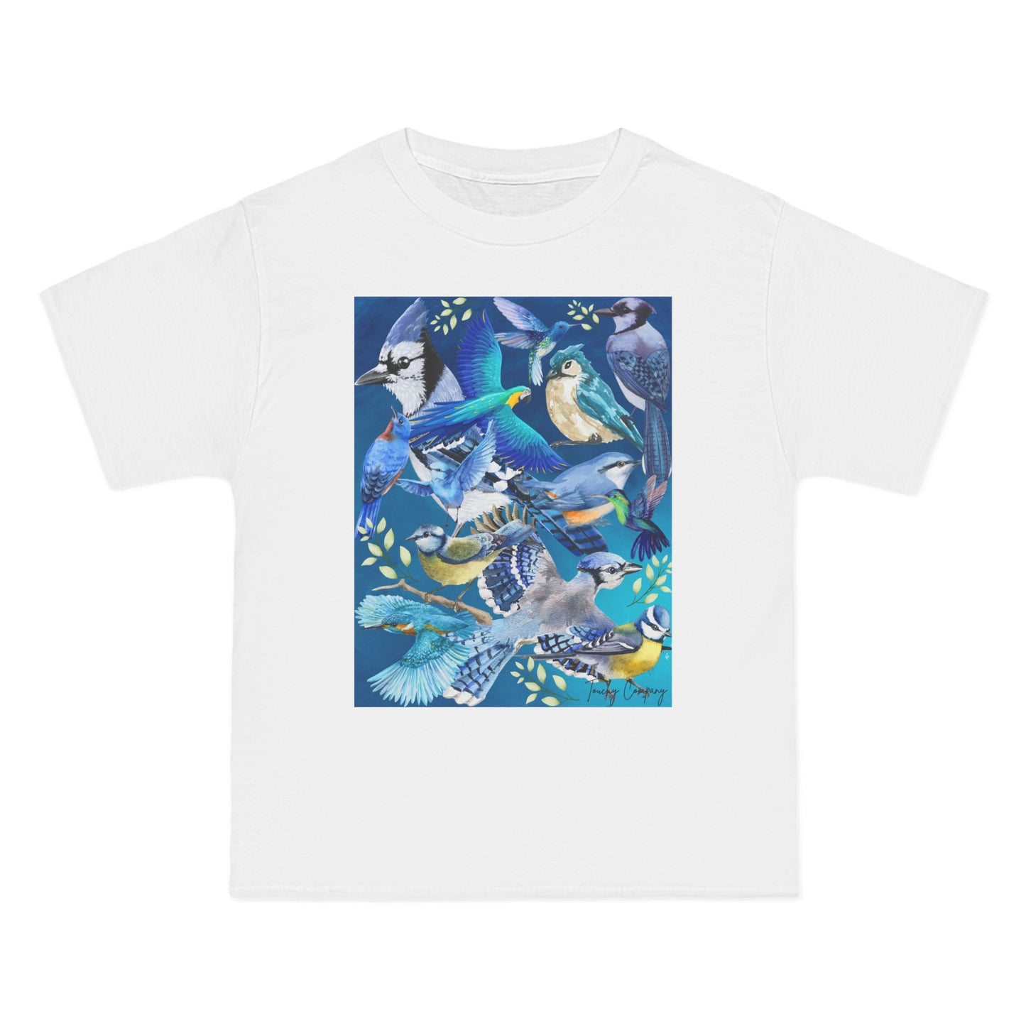 Colorful Bird Graphic T-Shirt for Nature Lovers