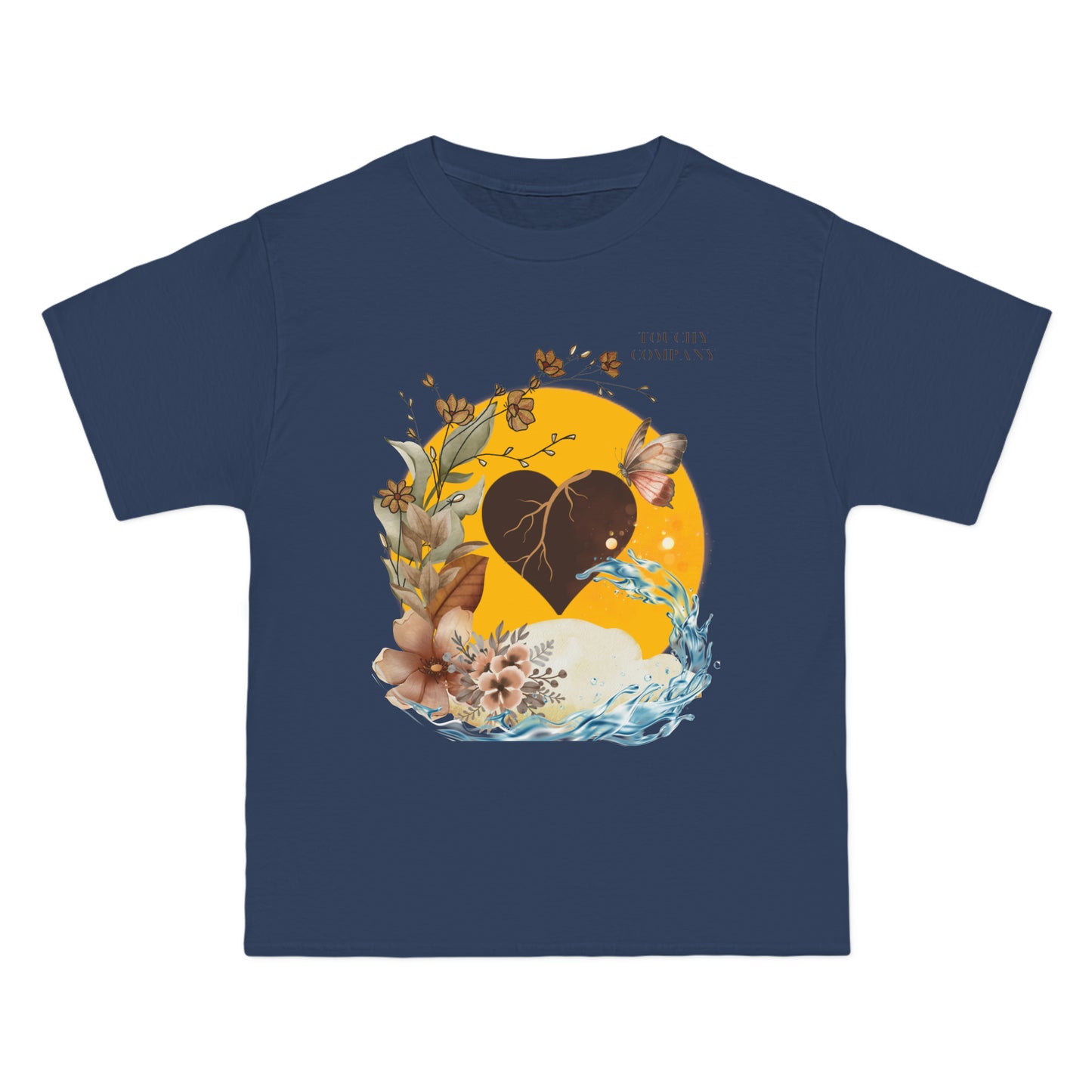 Brown Skin Heart, Oversized T-Shirt