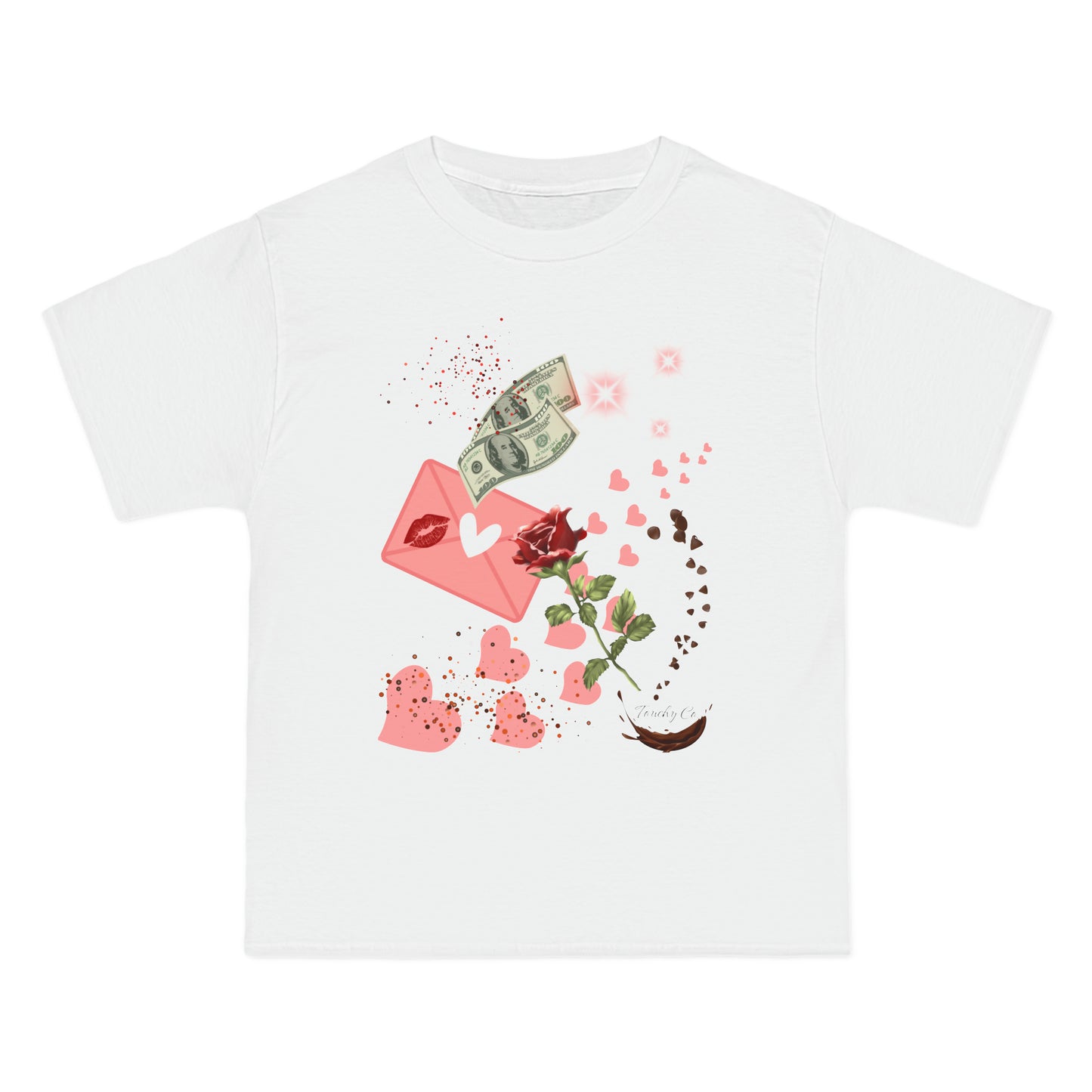 Money Heart, Oversized T-Shirt