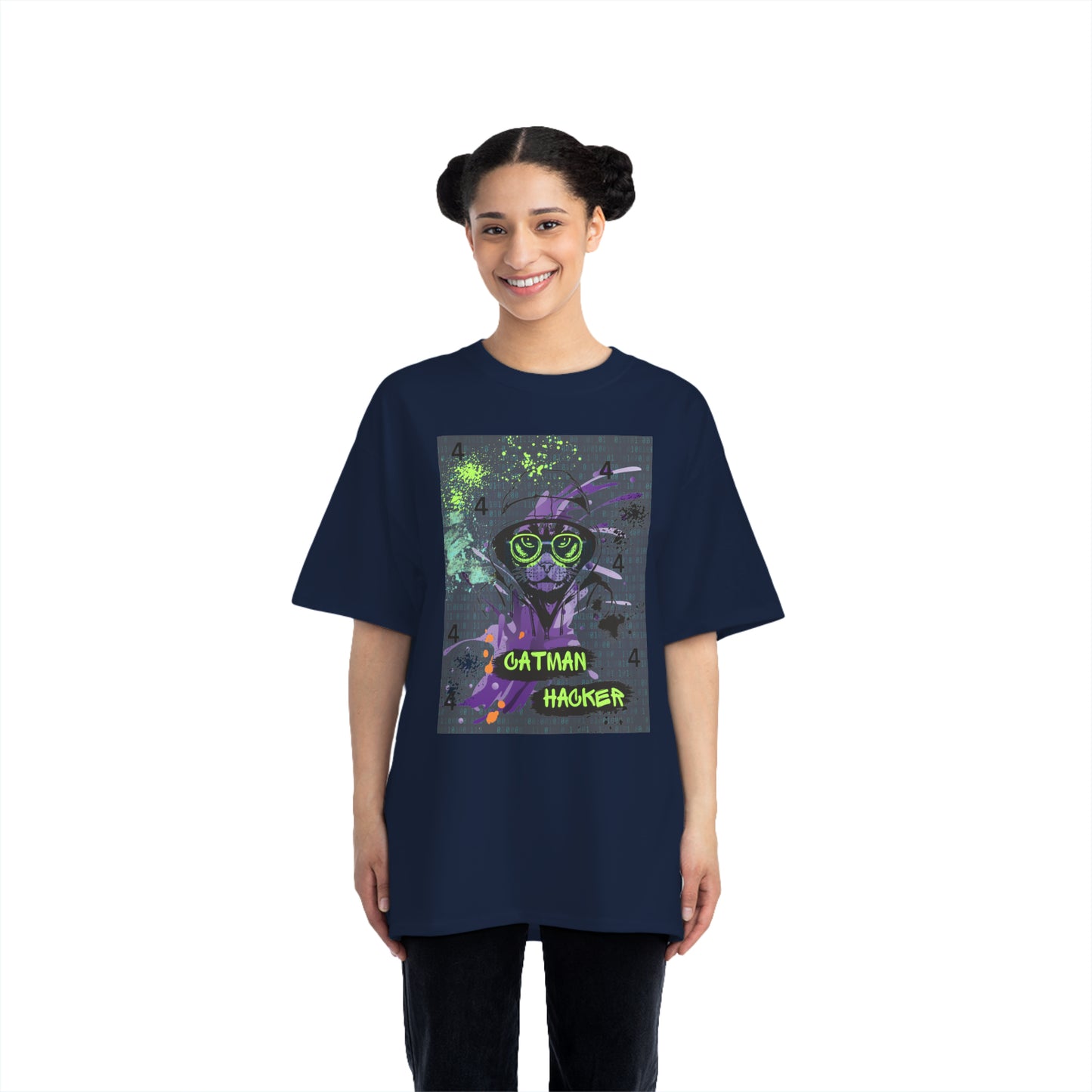 Catman Hacker, Oversize T-Shirt
