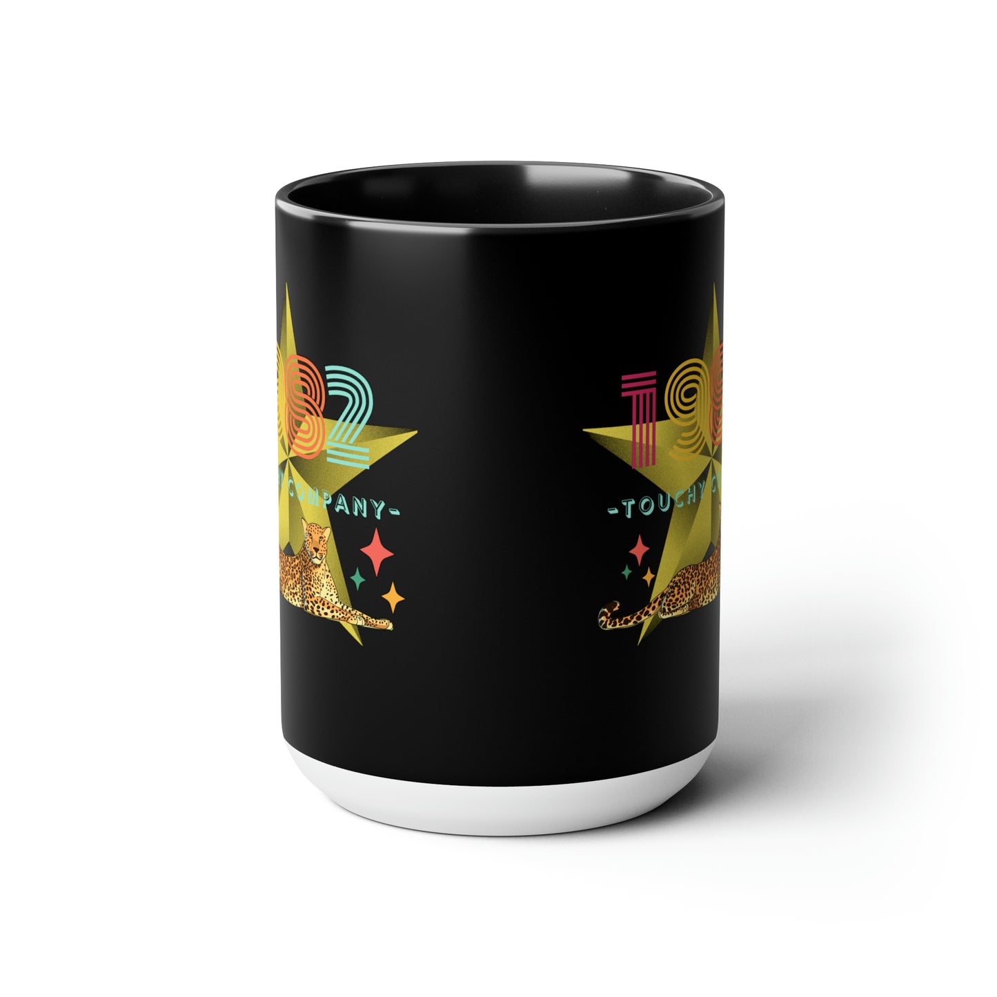 1982 Retro, Two-Tone Coffee Mugs, 15oz