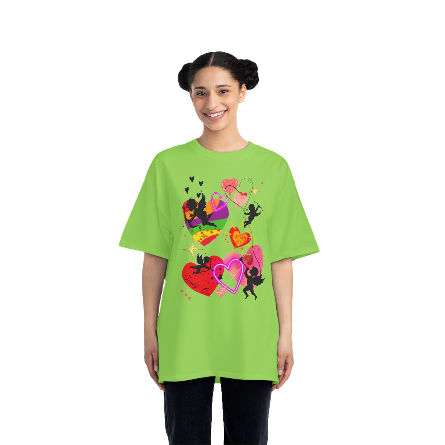 Cupid Hearts Oversized T-Shirt