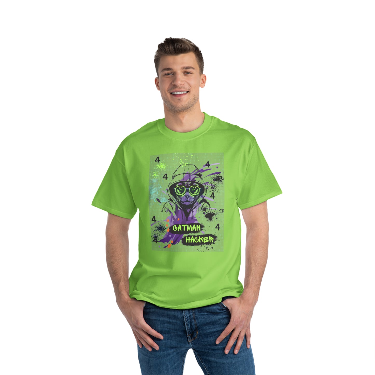 Catman Hacker, Oversize T-Shirt