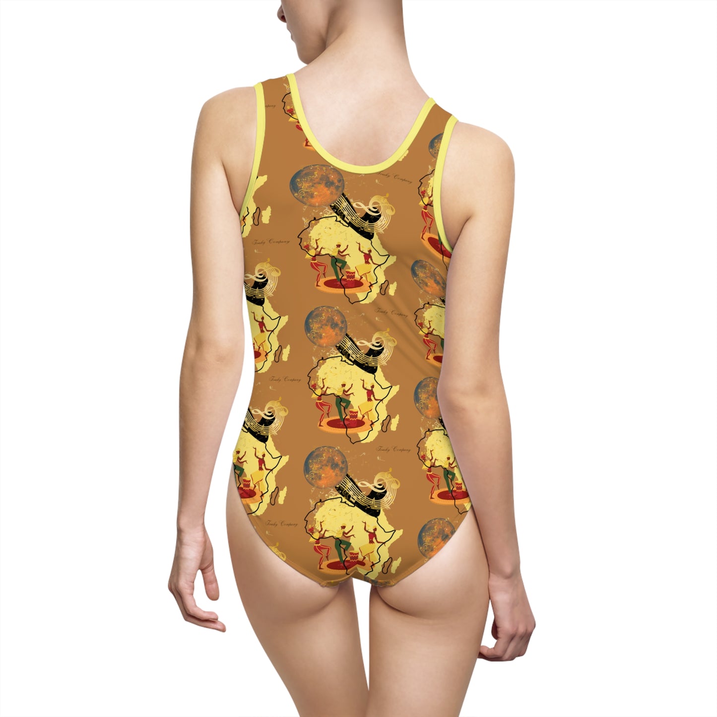 African dance Classic One-Piece Swimsuit