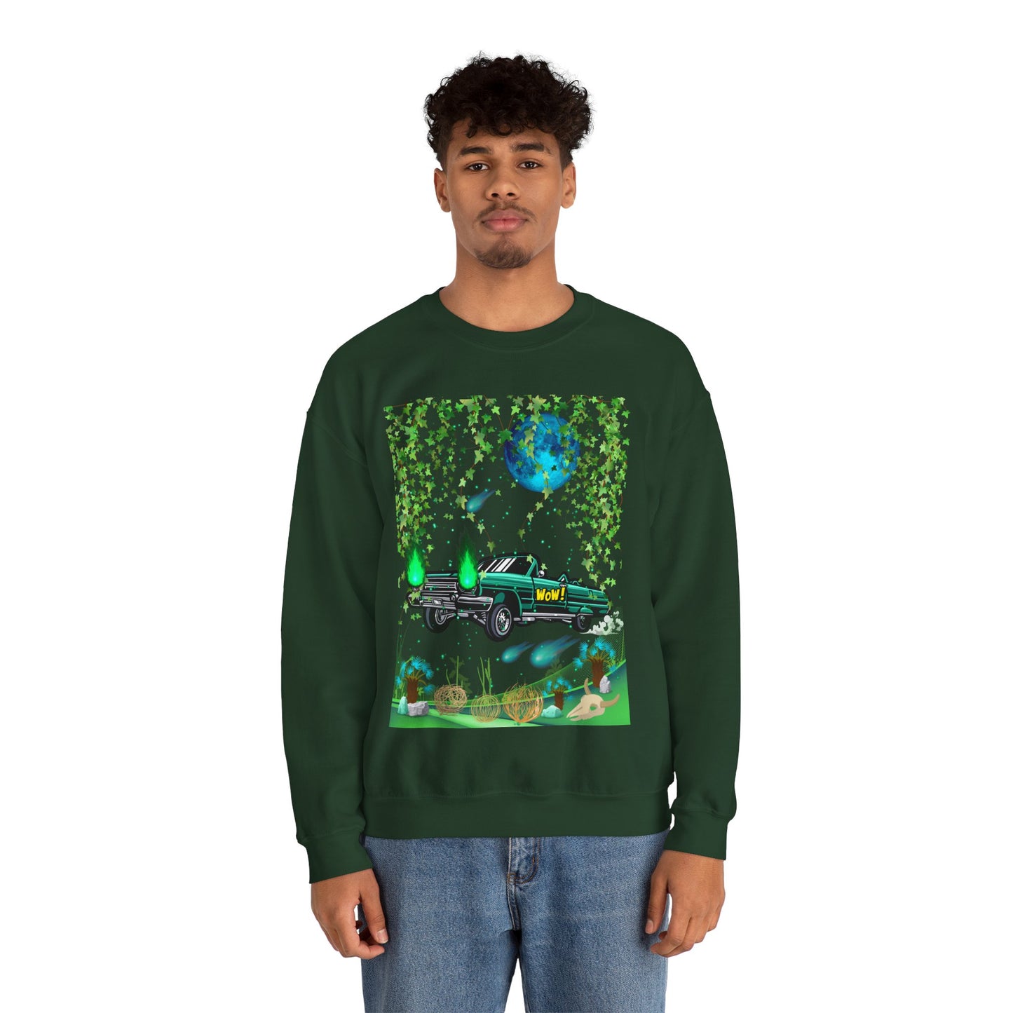 Lowrider Trap, Unisex Crewneck Sweatshirt