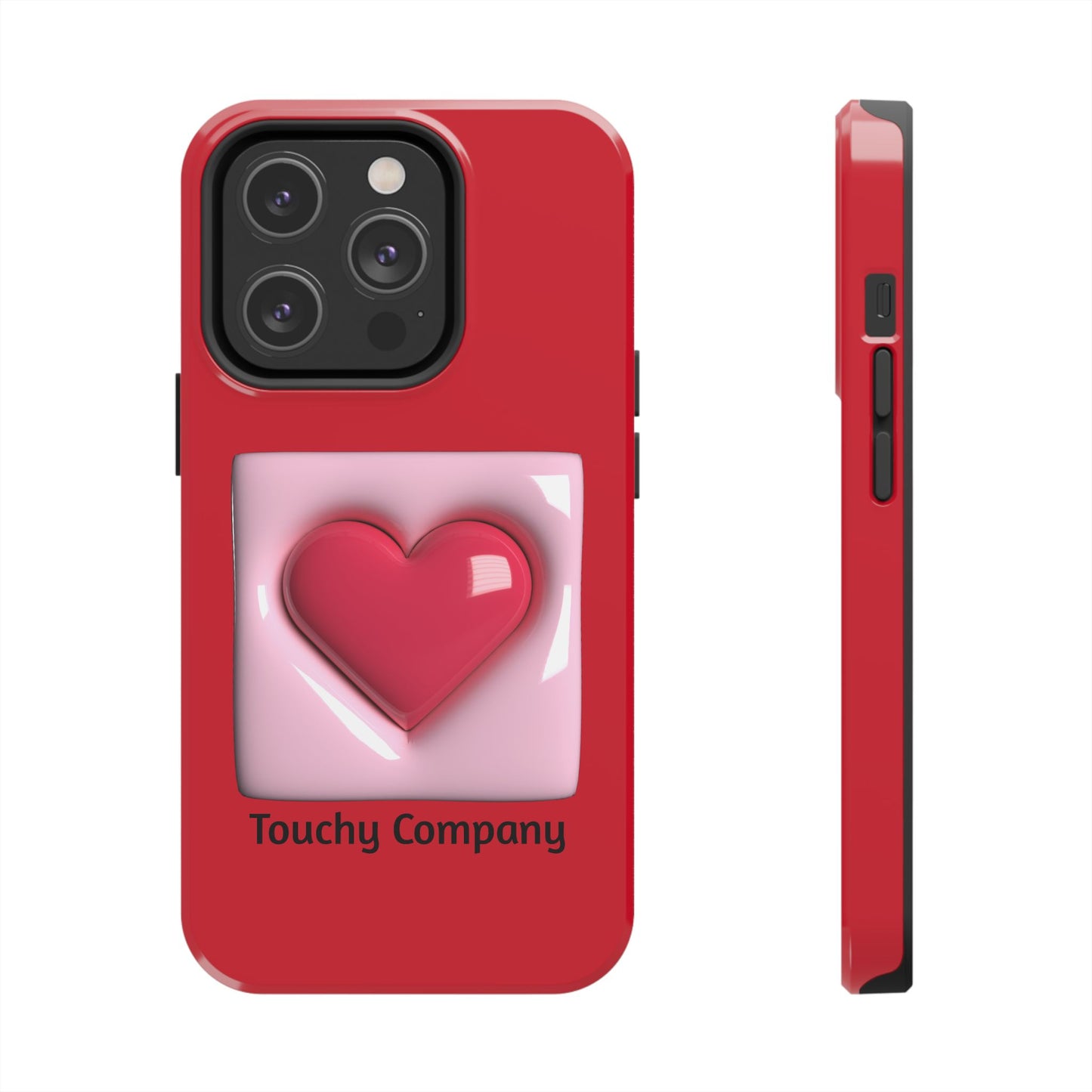 Bubble Heart, Tough Phone Cases