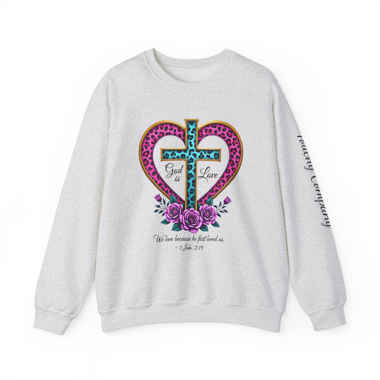 God's Love Unisex Heavy Blend™ Crewneck Sweatshirt