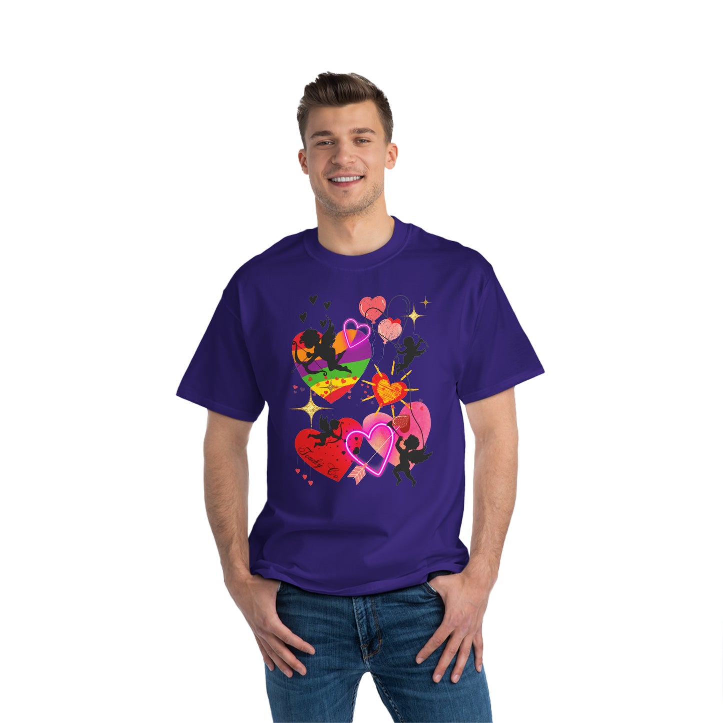 Cupid Hearts Oversized T-Shirt