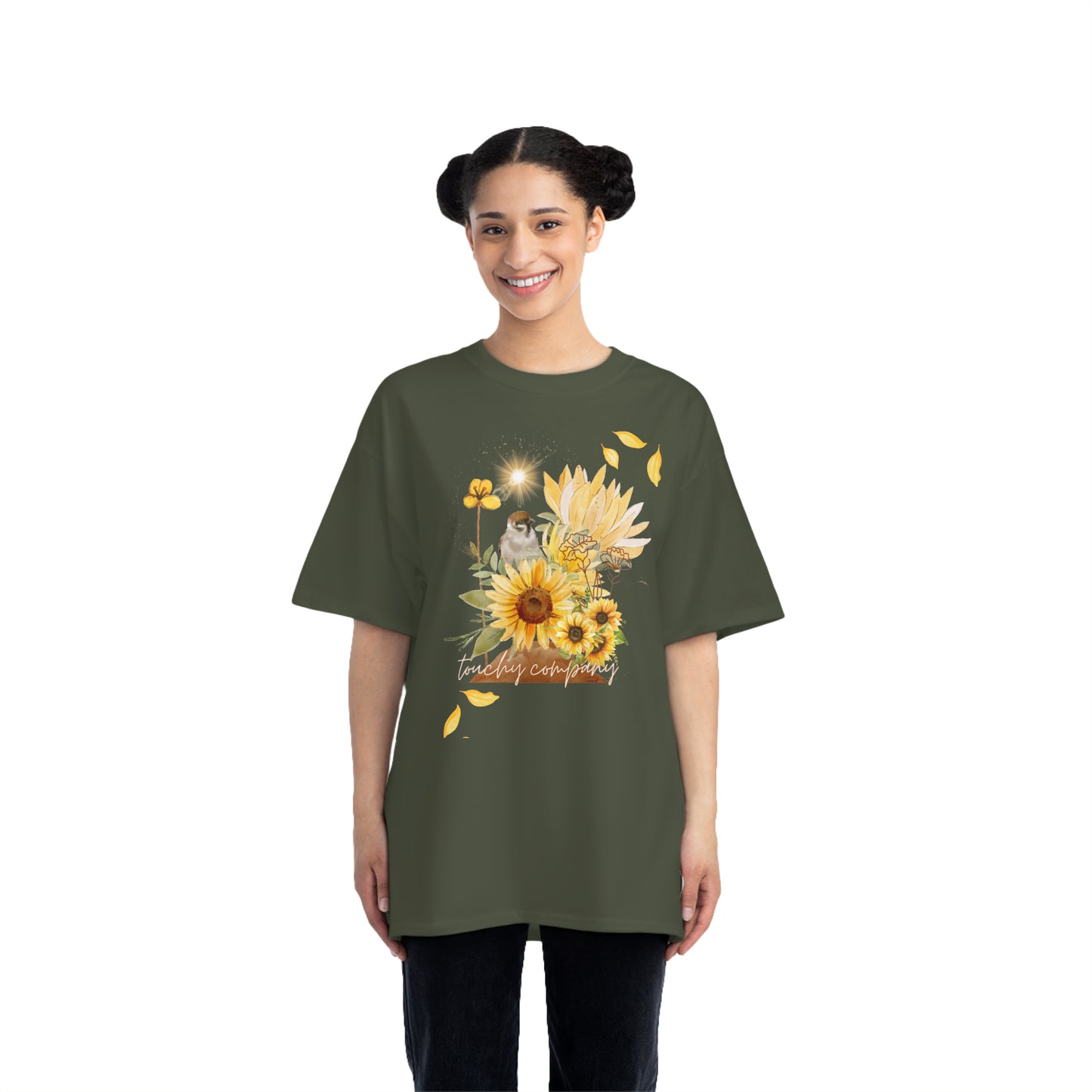 Sunflower, Oversized T-Shirt