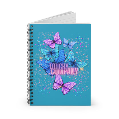 Tropical Butterfly, Spiral Notebook - Ruled Line