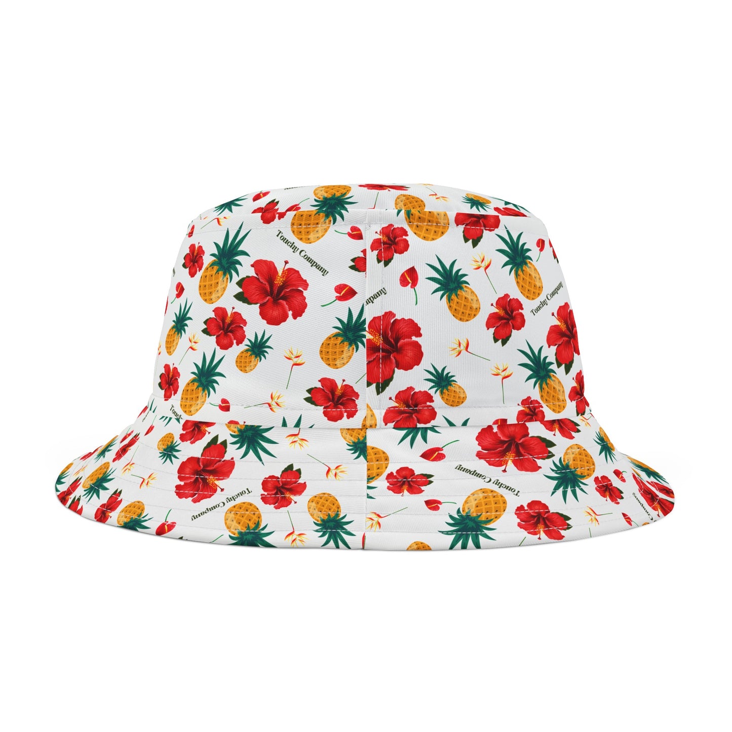 Hawaiian Pineapple Bucket Hat (AOP)