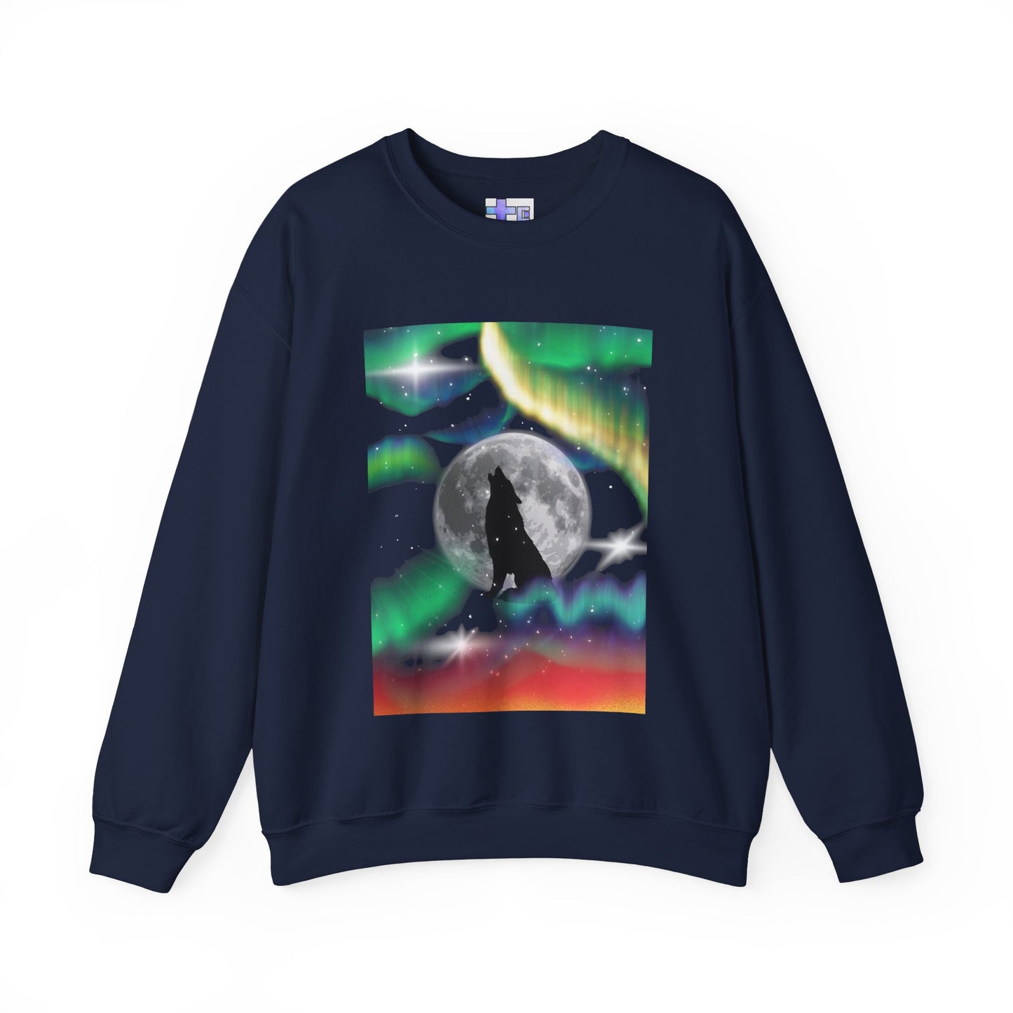 Northern Lights Vibe, Unisex Crewneck Sweatshirt