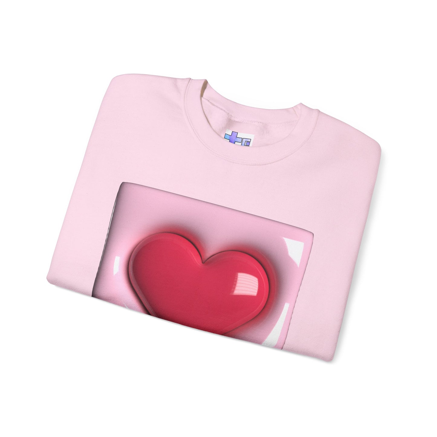 Bubble Heart, Unisex Crewneck Sweatshirt