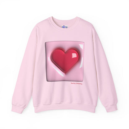 Bubble Heart, Unisex Crewneck Sweatshirt