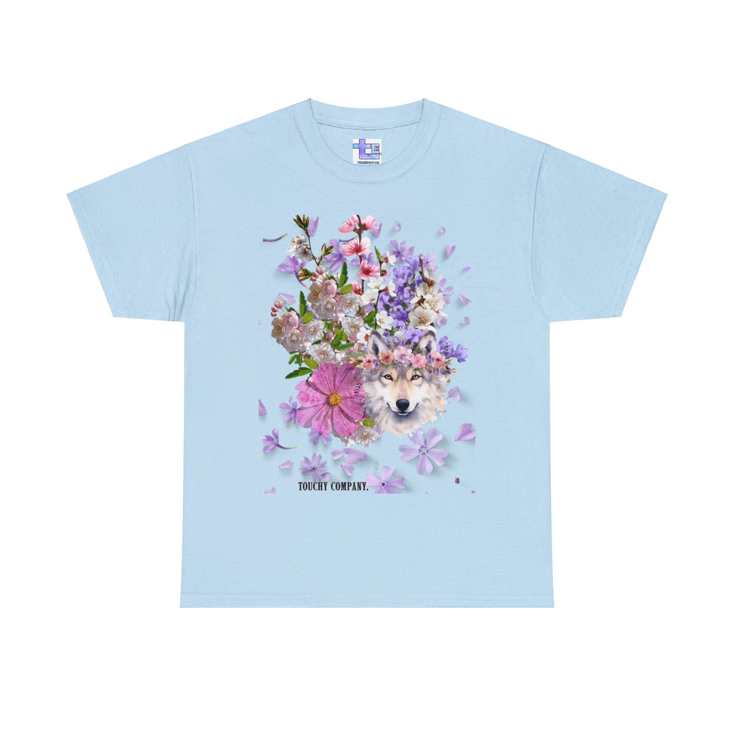 Flower Wolf, Unisex T-shirt