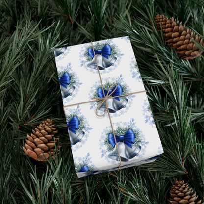 Siliver Bell Gift Wrap Papers