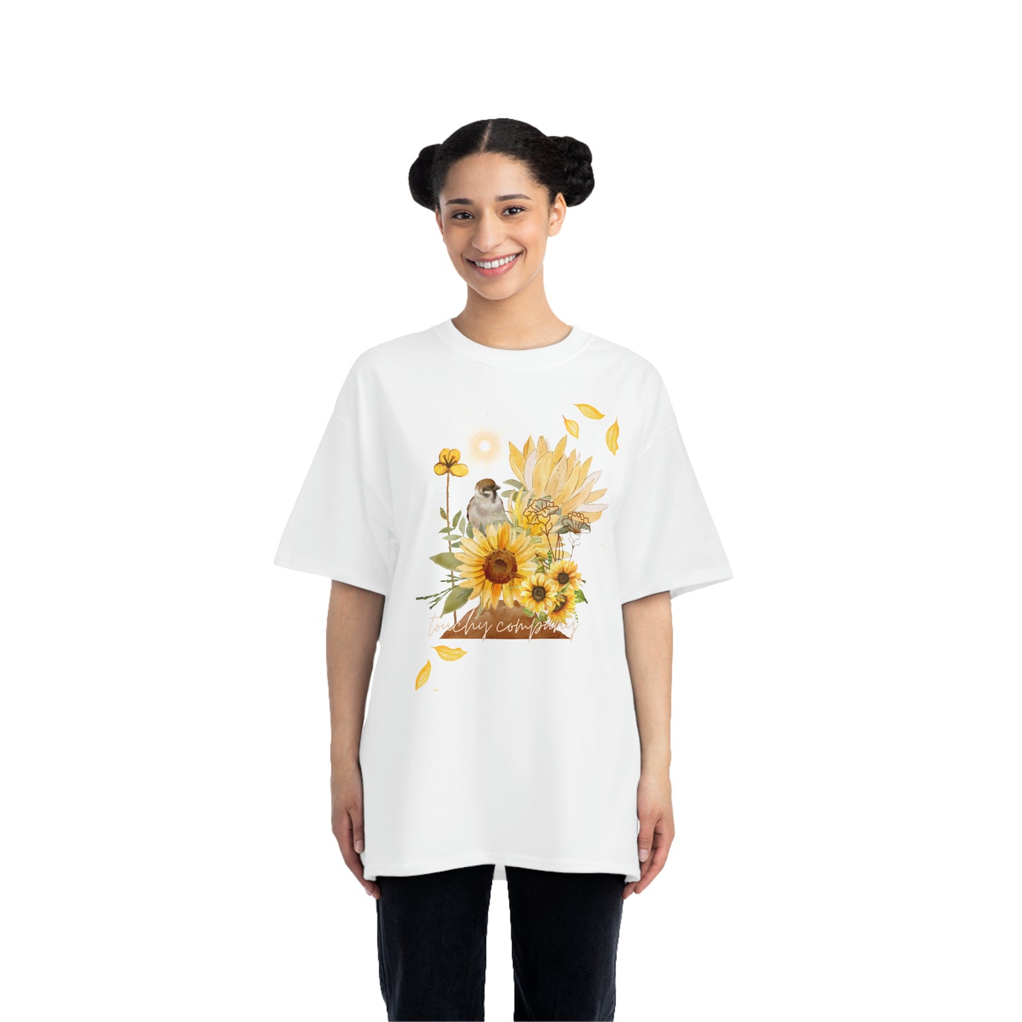 Sunflower, Oversized T-Shirt