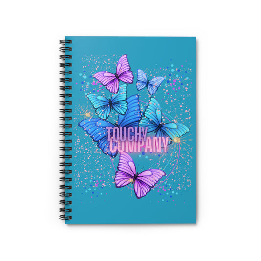 Tropical Butterfly, Spiral Notebook - Ruled Line