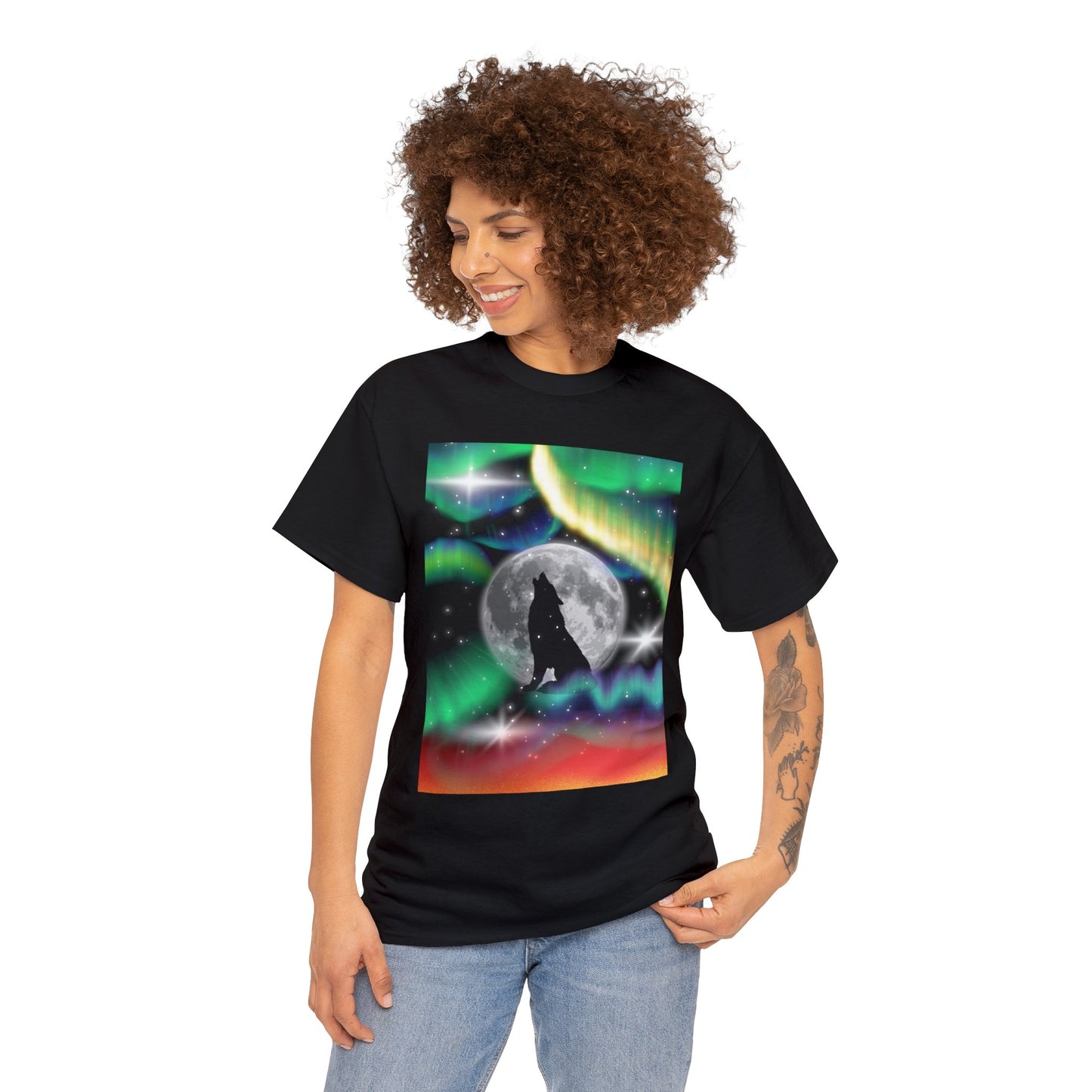 Northern Lights Vibe, Unisex T-shirts