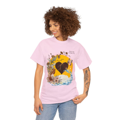 Brown Skin Heart, Unisex T-shirt