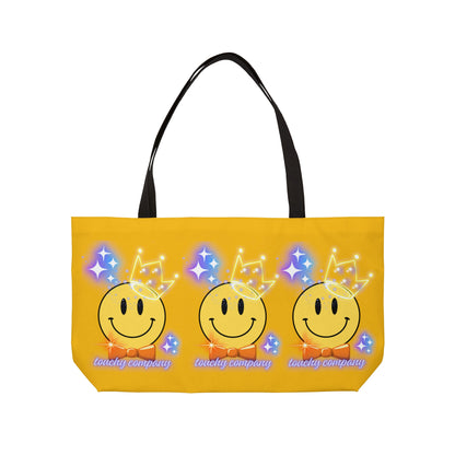 Smiley King, Weekender Tote Bag