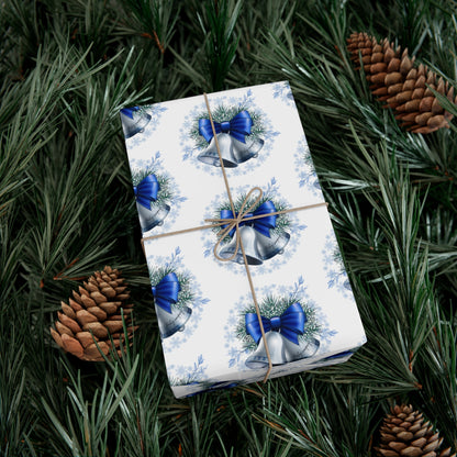 Siliver Bell Gift Wrap Papers