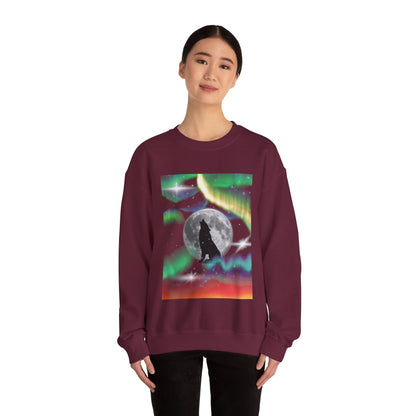 Northern Lights Vibe, Unisex Crewneck Sweatshirt