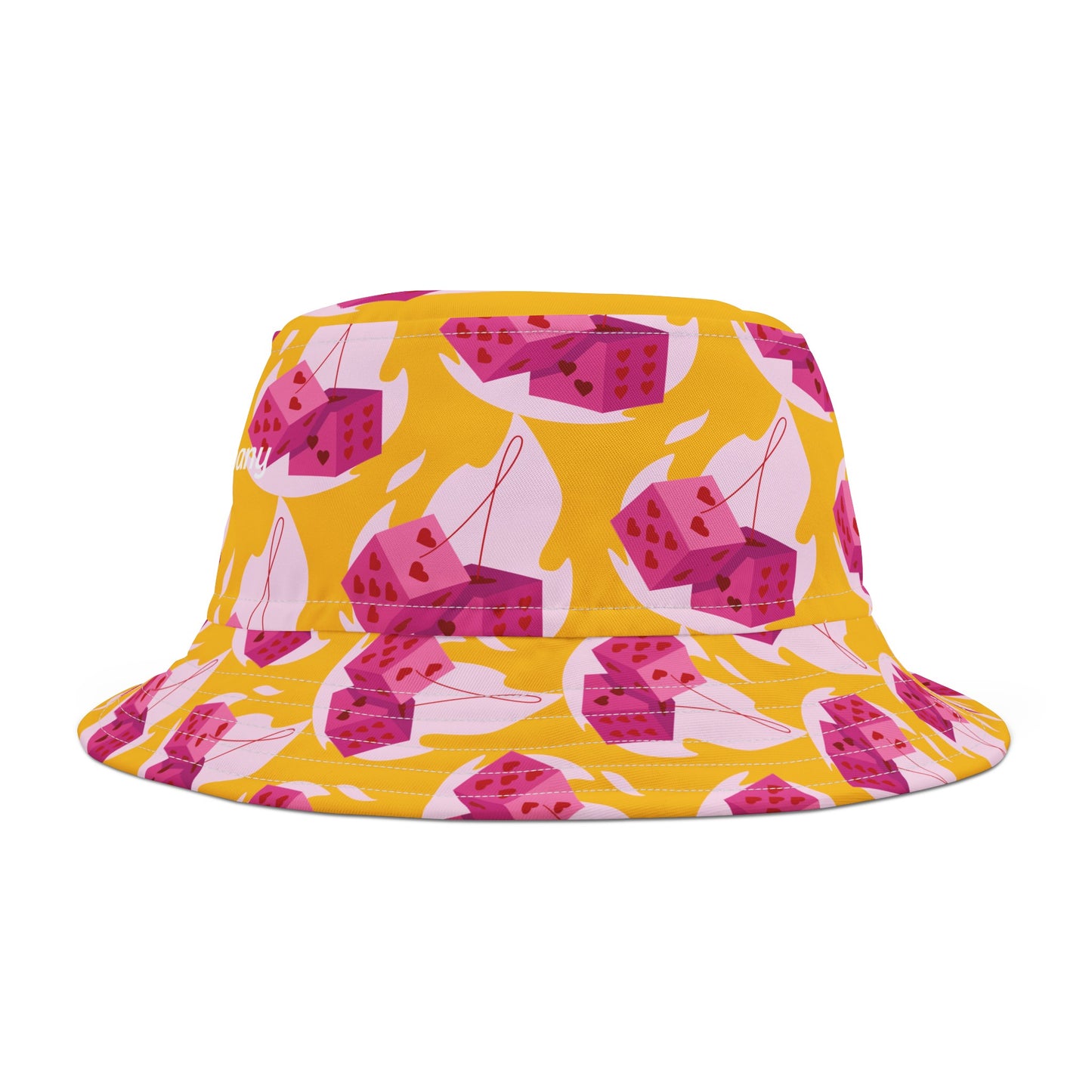 Pink Dice Bucket Hat