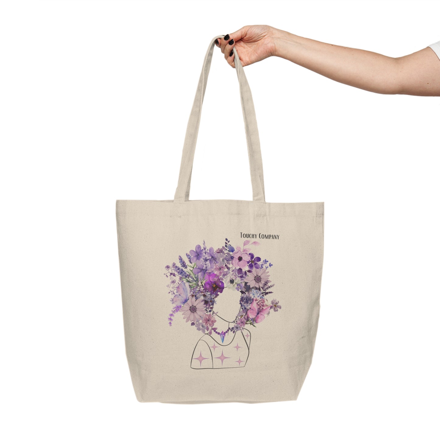 Lavender Girl, Shopping Tote