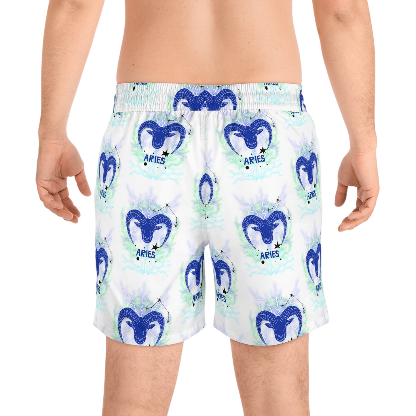 Arias Vibe Zodiac, Mid-Length Swim Shorts