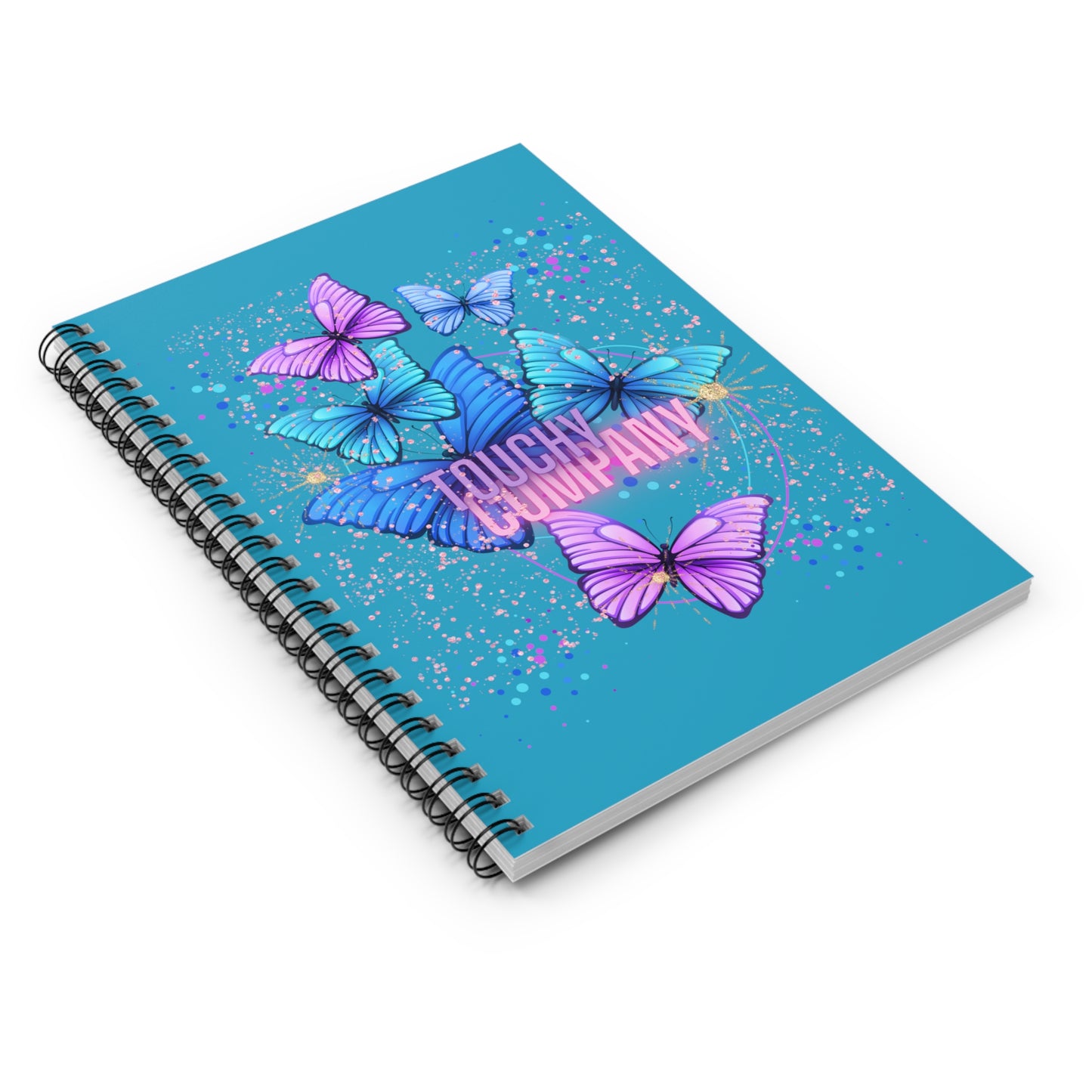 Tropical Butterfly, Spiral Notebook - Ruled Line