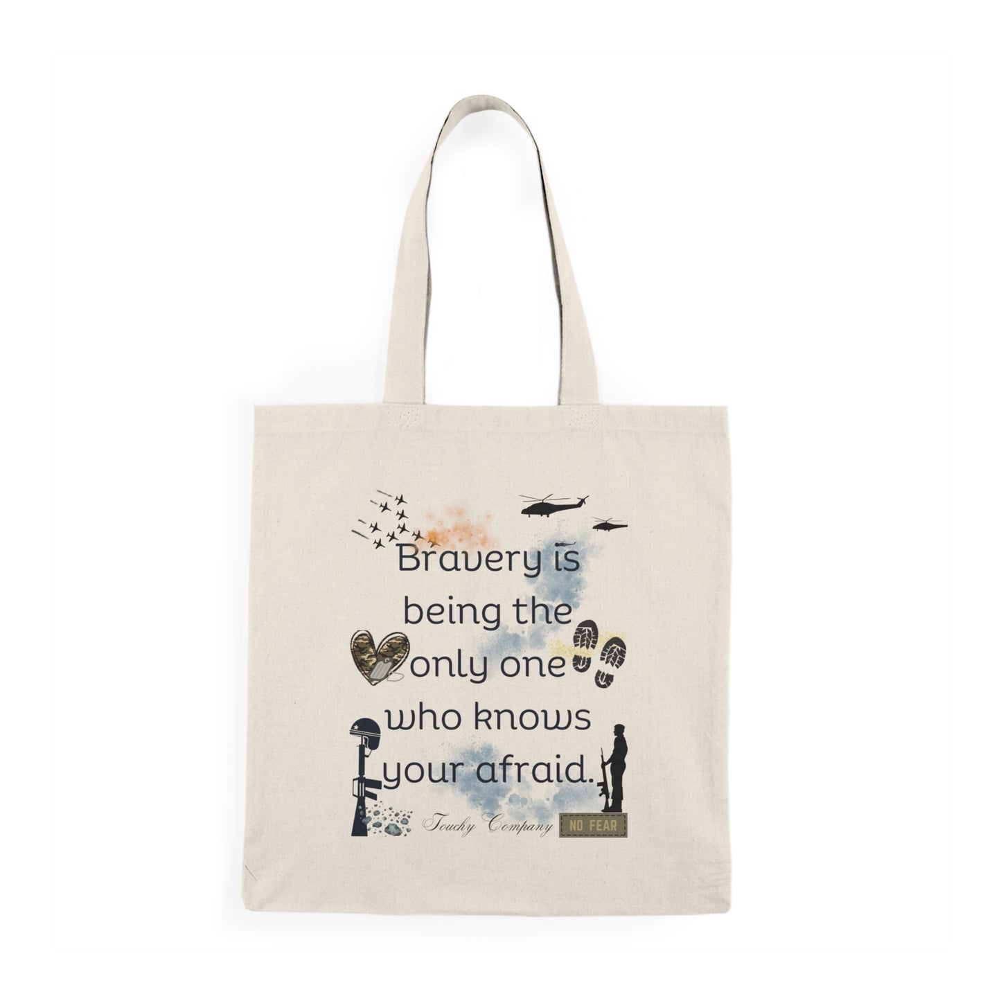 Bravery, Tote Bag