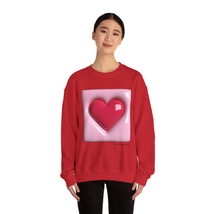 Bubble Heart, Unisex Crewneck Sweatshirt