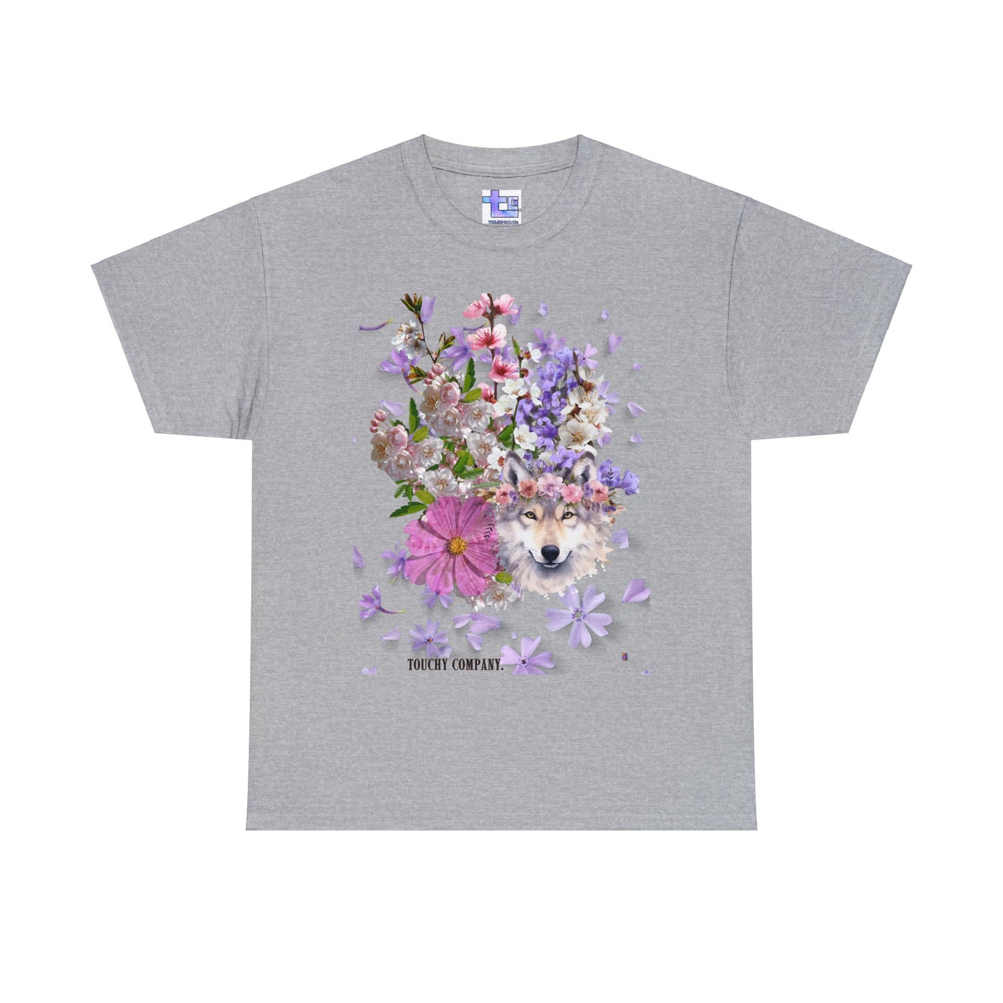 Flower Wolf, Unisex T-shirt