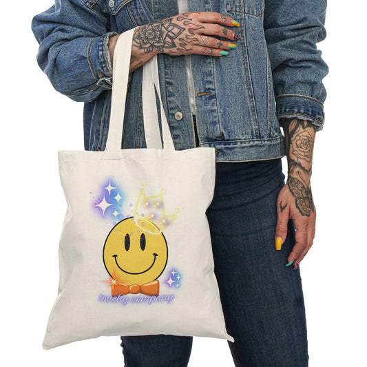 Smiley King, Tote Bag